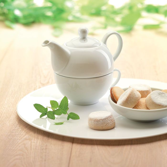 Tea Time Tee-Set 400ml, weiß