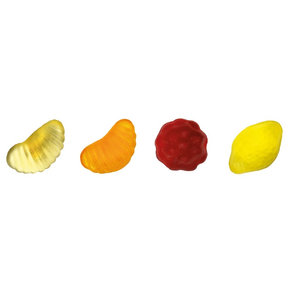 SW0778-1BIO Mini Fruechte vegan Werbetuete_Vegane BIO Mini Fruechte_ Folie weiss