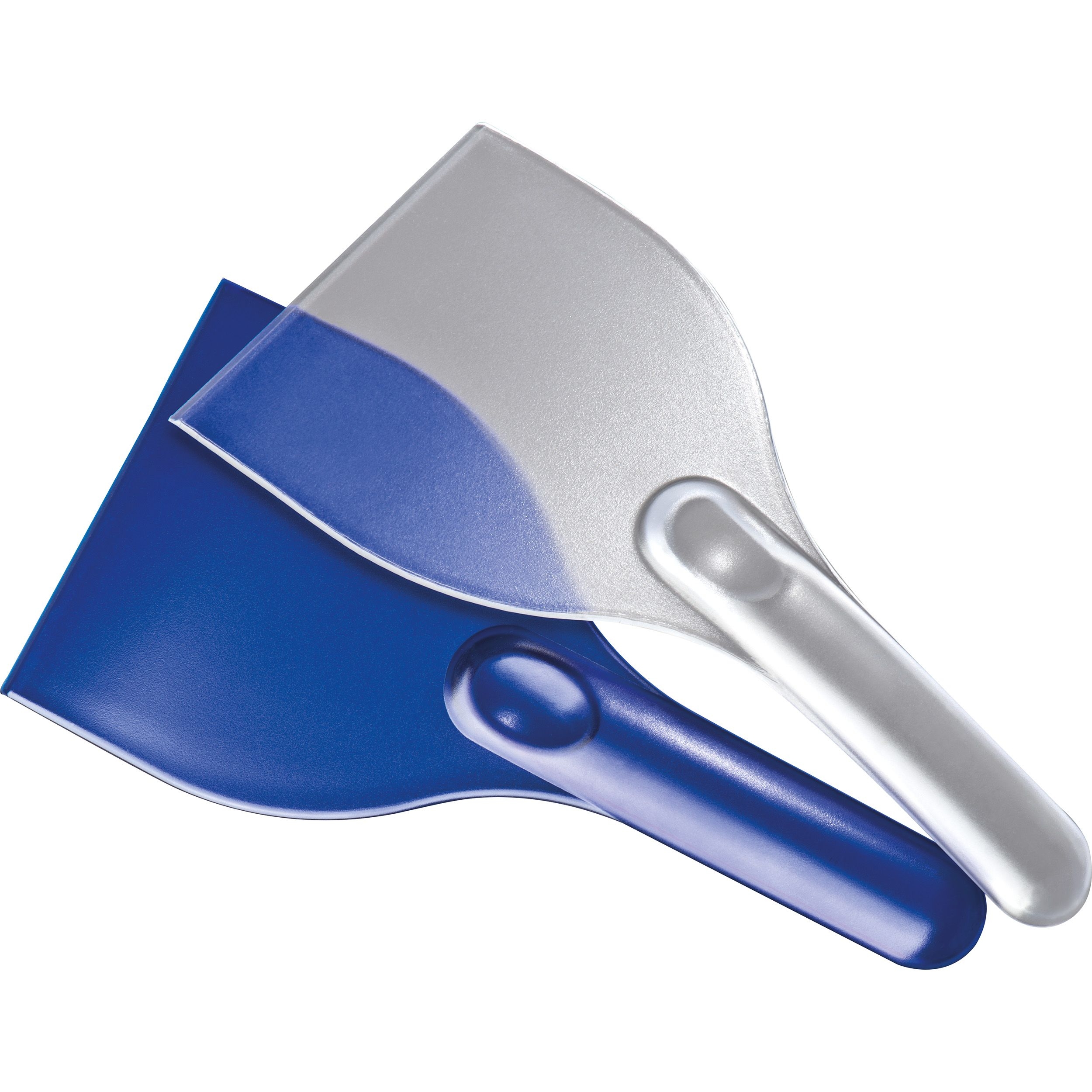 MA99012-04Eiskratzer transparent gefrostet MERCEDES_ blau