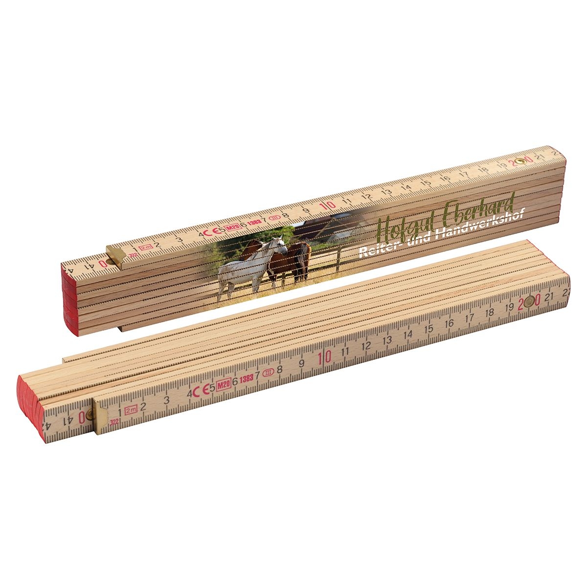 HE8983Zollstock Holz