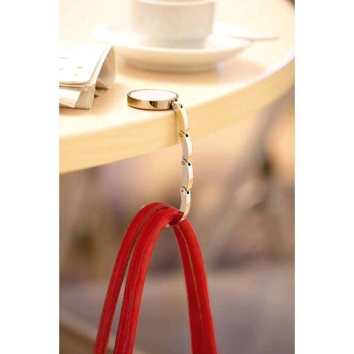 IT3441-14Madame Eleganter Taschenhalter_ Silber