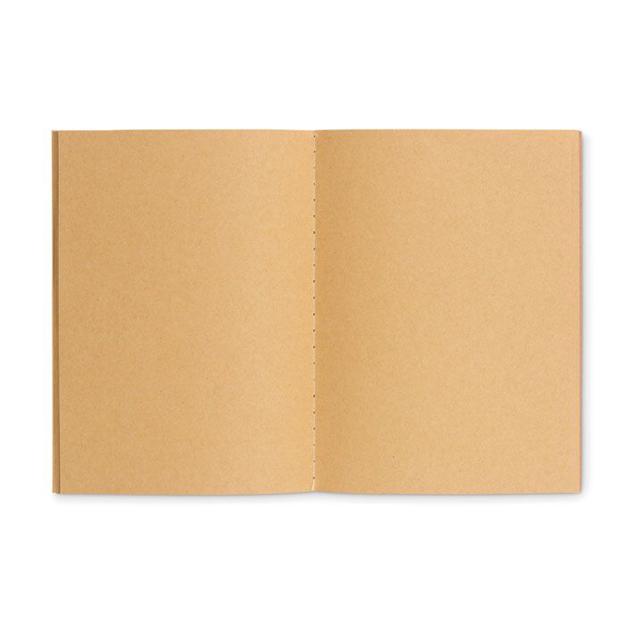 Mini Paper Book DIN A6 Notizbuch mit Pappcover, beige