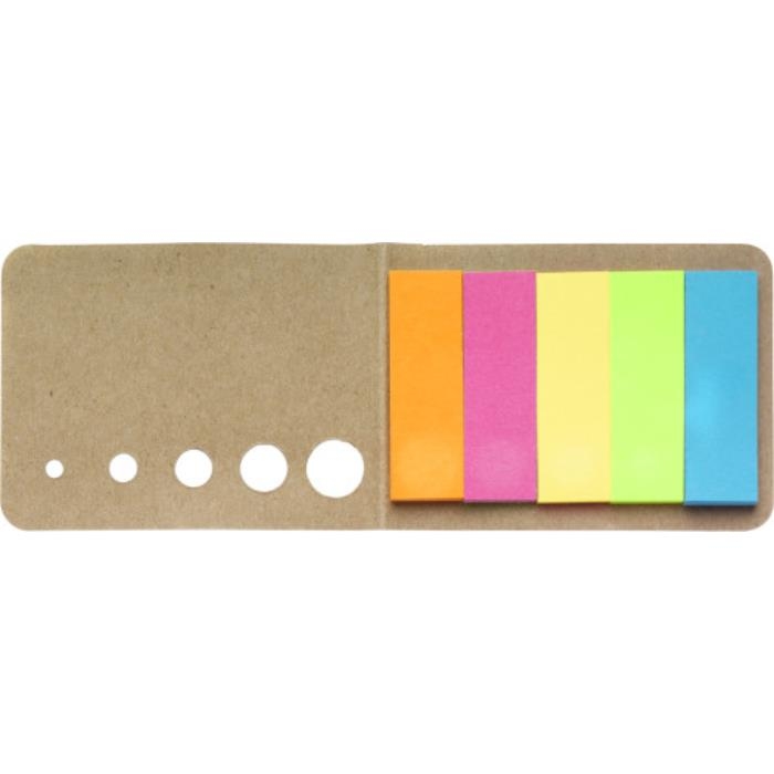GI9104-11Haftnotizen aus Karton Dwayne_ Braun
