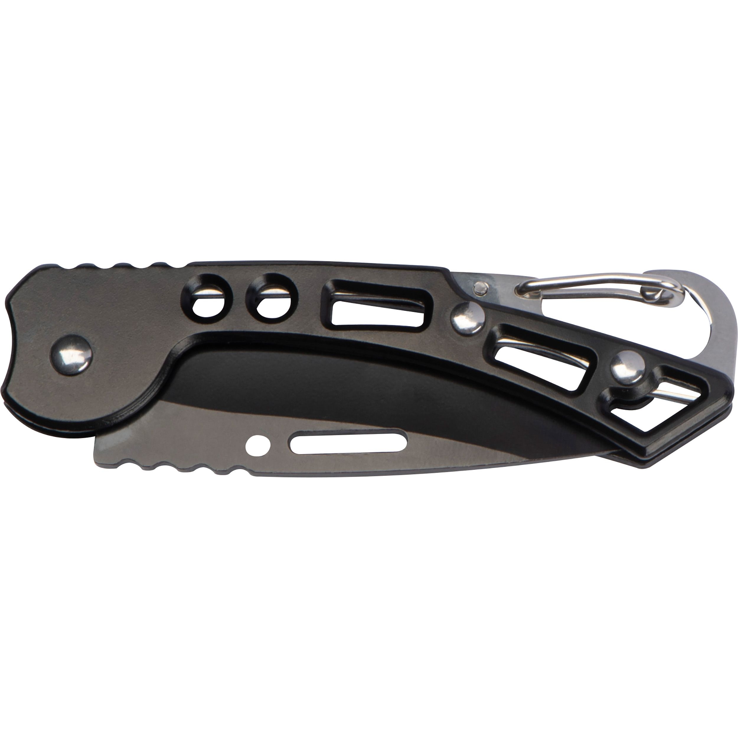 MA82332-03Taschenmesser mit Karabinerhaken_ schwarz