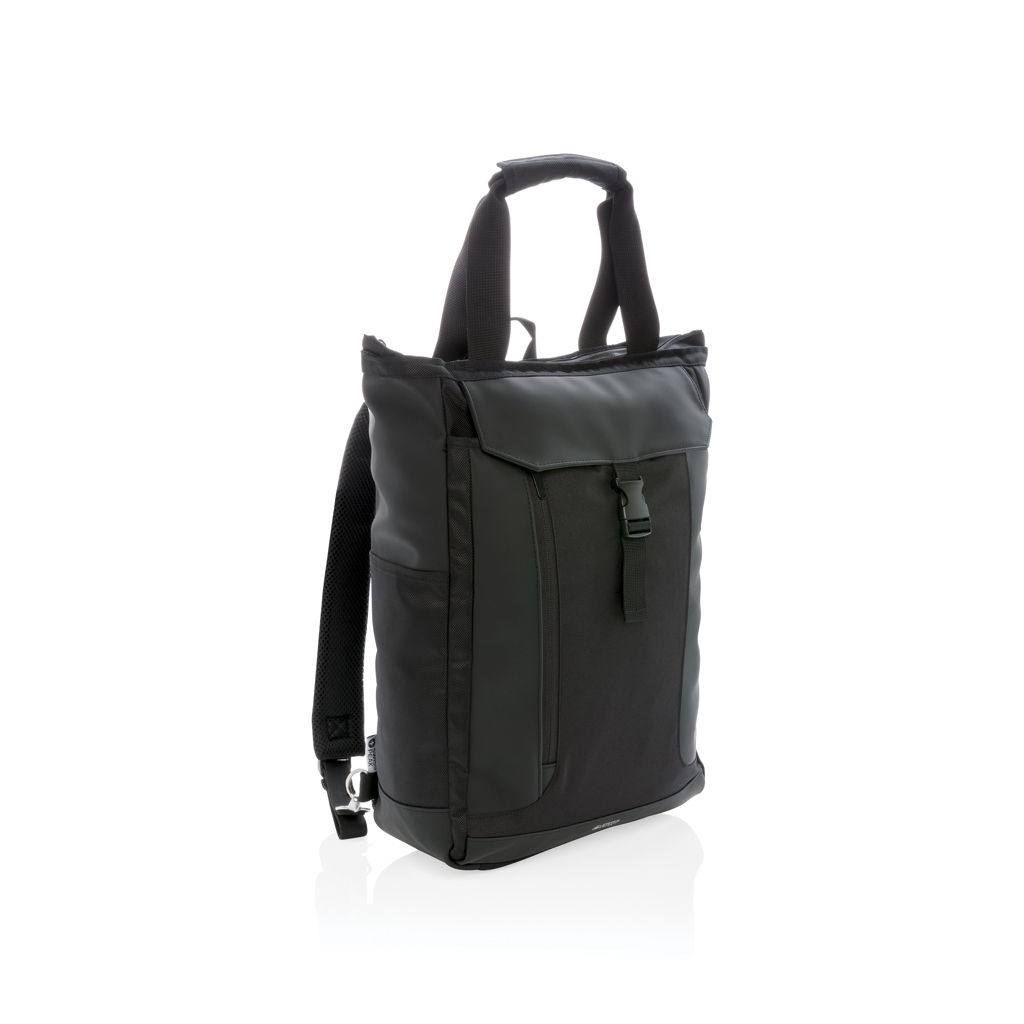 XDP762.45-1Swiss Peak RFID 15_ Laptop-Trage-Tasche PVC-frei_ schwarz
