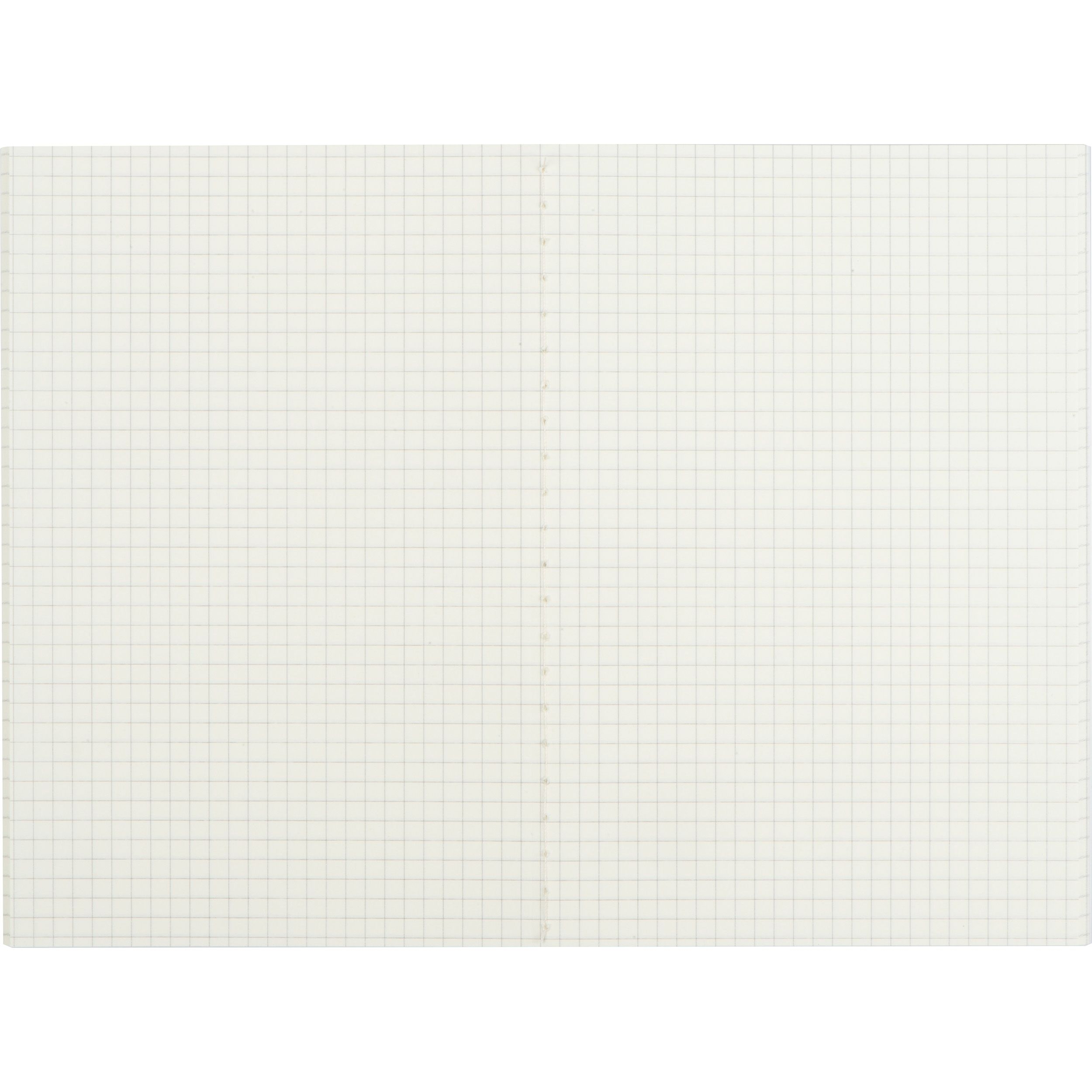 MA23258-05A5 Notizbuch mit karierten Blaettern_ rot