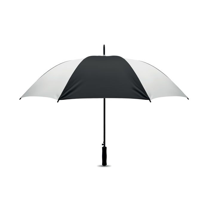 MO8581-33Swansea Regenschirm 68_5 cm_ Weiss_schwarz MO8581-33Swansea Regenschirm 68_5 cm_ Weiss_schwarz