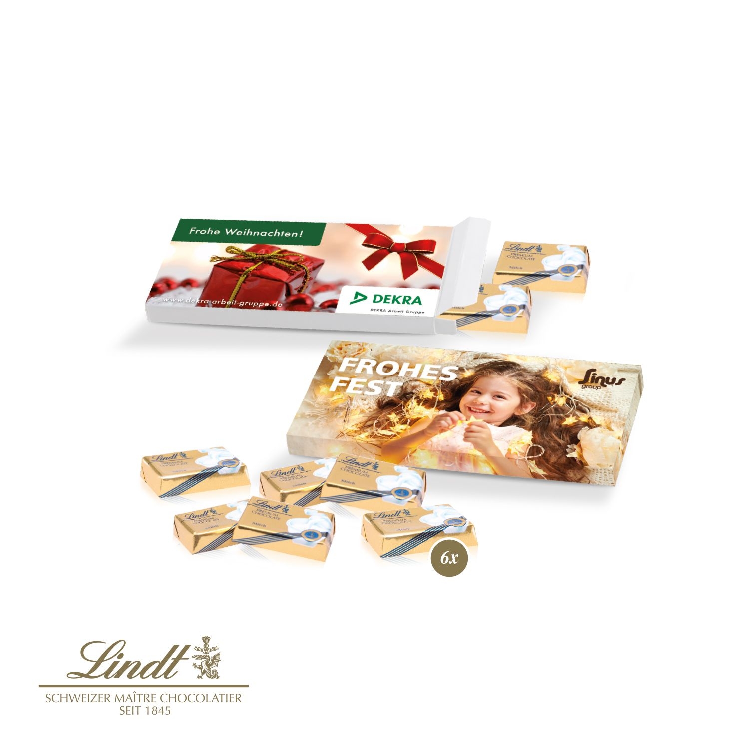 CD91000-01Praesentbox mit Lindt Schokotaefelchen_ Lindt Schokotaefelchen