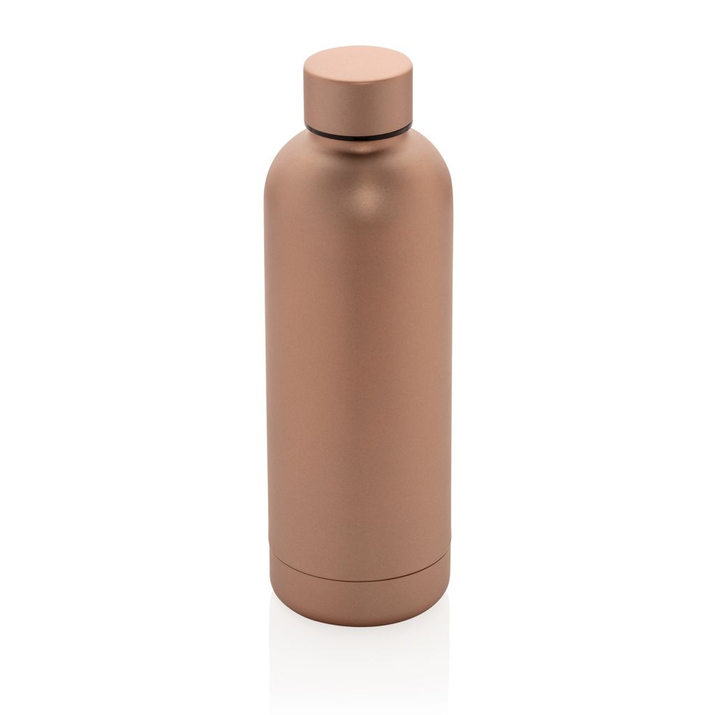 XDP435.70-9Impact Vakuumflasche aus RCS recyceltem Stainless-Steel_ braun