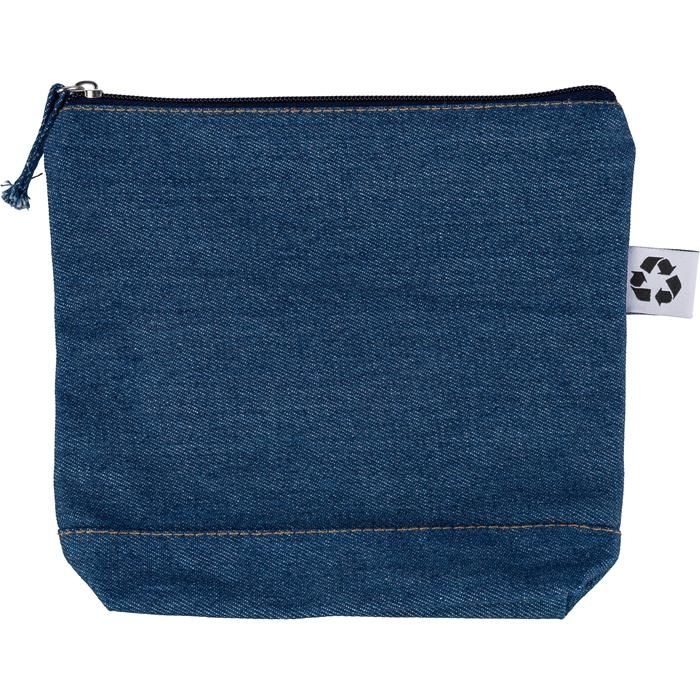 GI1349543-05Kosmetiktasche aus recyceltem Denim Orin_ blau