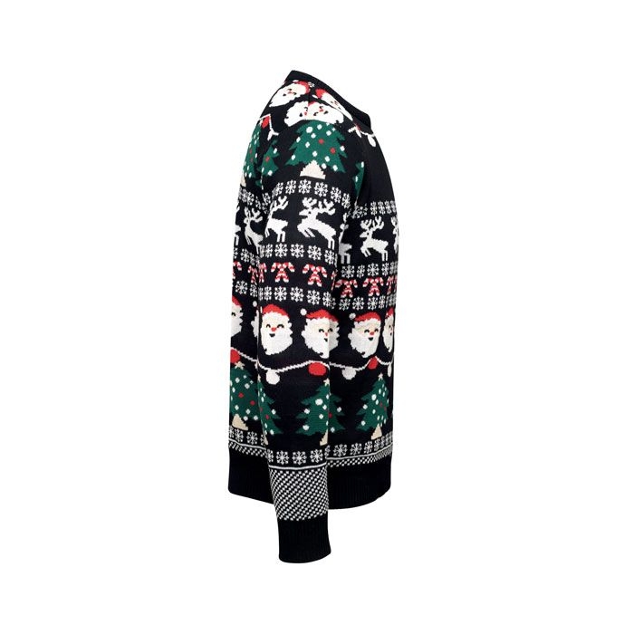 CX1553-03Shamis Weihnachts-LED-Pullover S_M_ schwarz
