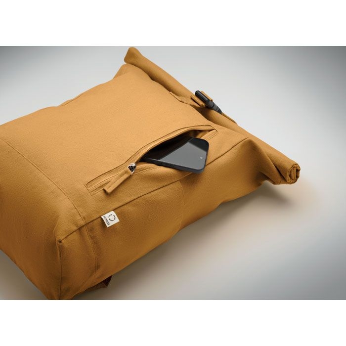 MO2552-78Kamet Rolltop-Rucksack 390 g_m²_ ochre