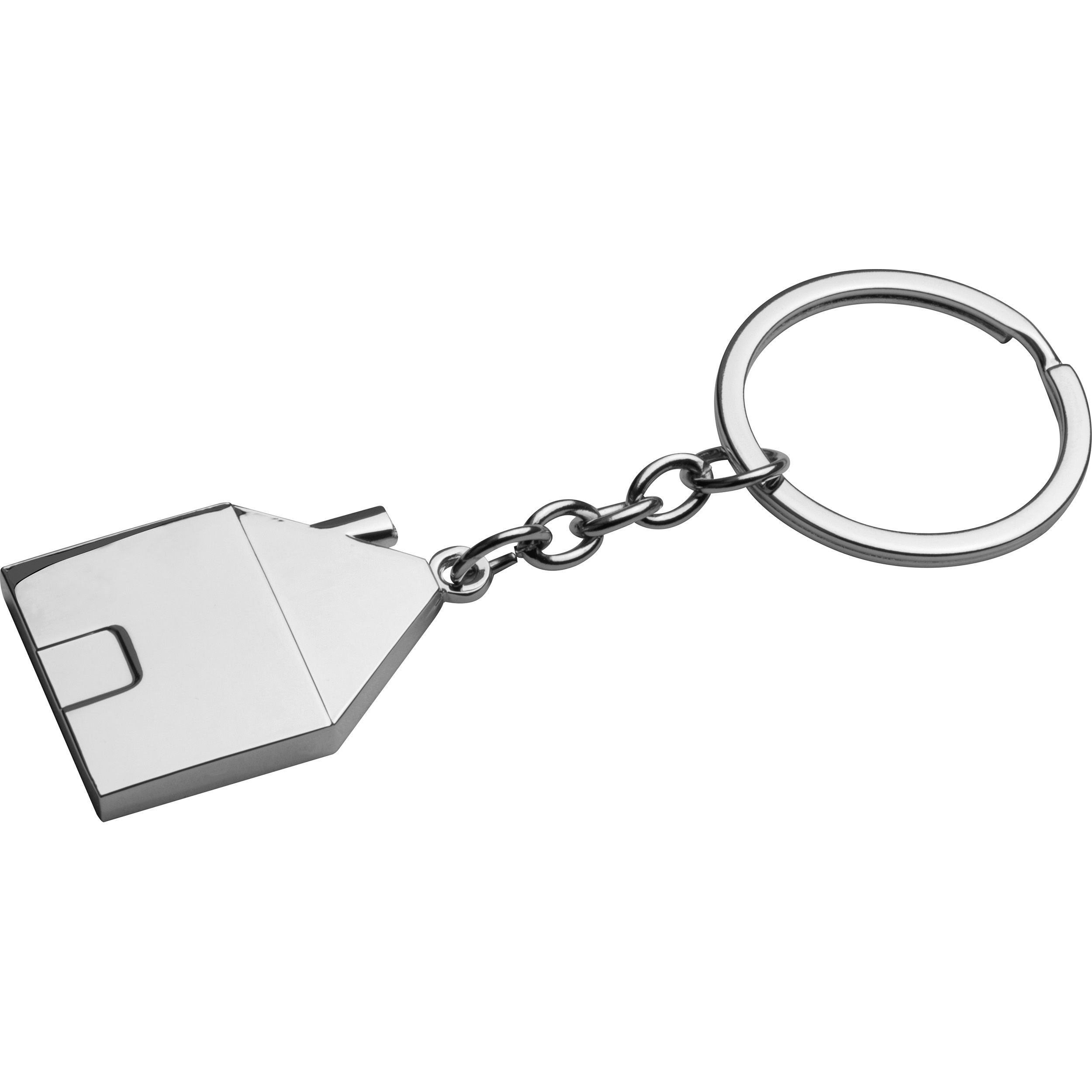 MA97654Metall Schluesselanhaenger in Hausform