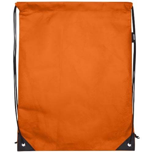 PF130080-3Evergreen Sportbeutel aus recyceltem GRS Non Woven 5 L_ orange