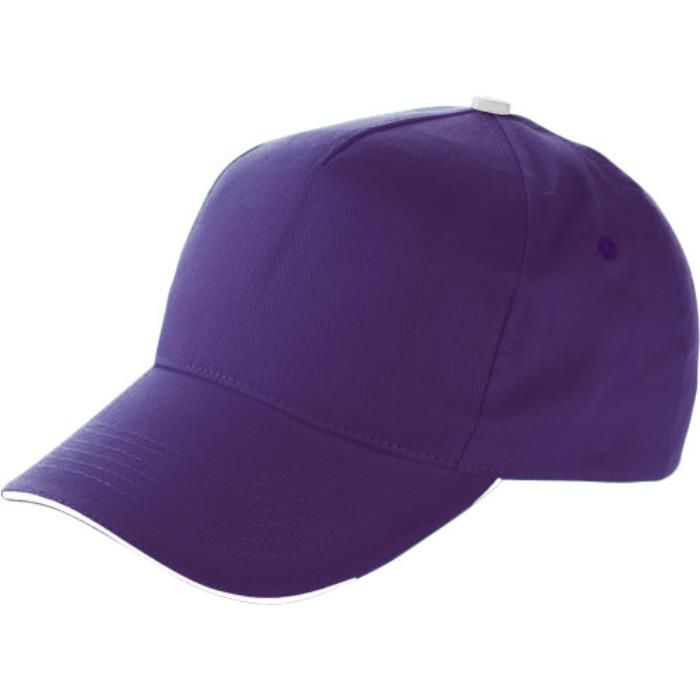 GI9114-24Baseball-Cap aus Baumwolle Beau_ Violett GI9114-24Baseball-Cap aus Baumwolle Beau_ Violett