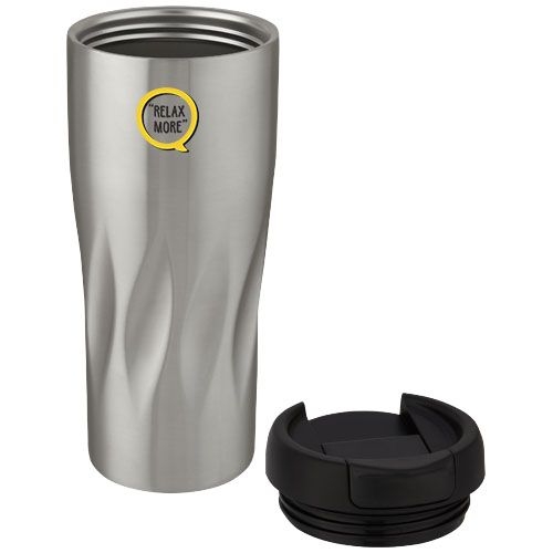PF100691-4Waves 450 ml Kupfer-Vakuum Isolierbecher_ silber