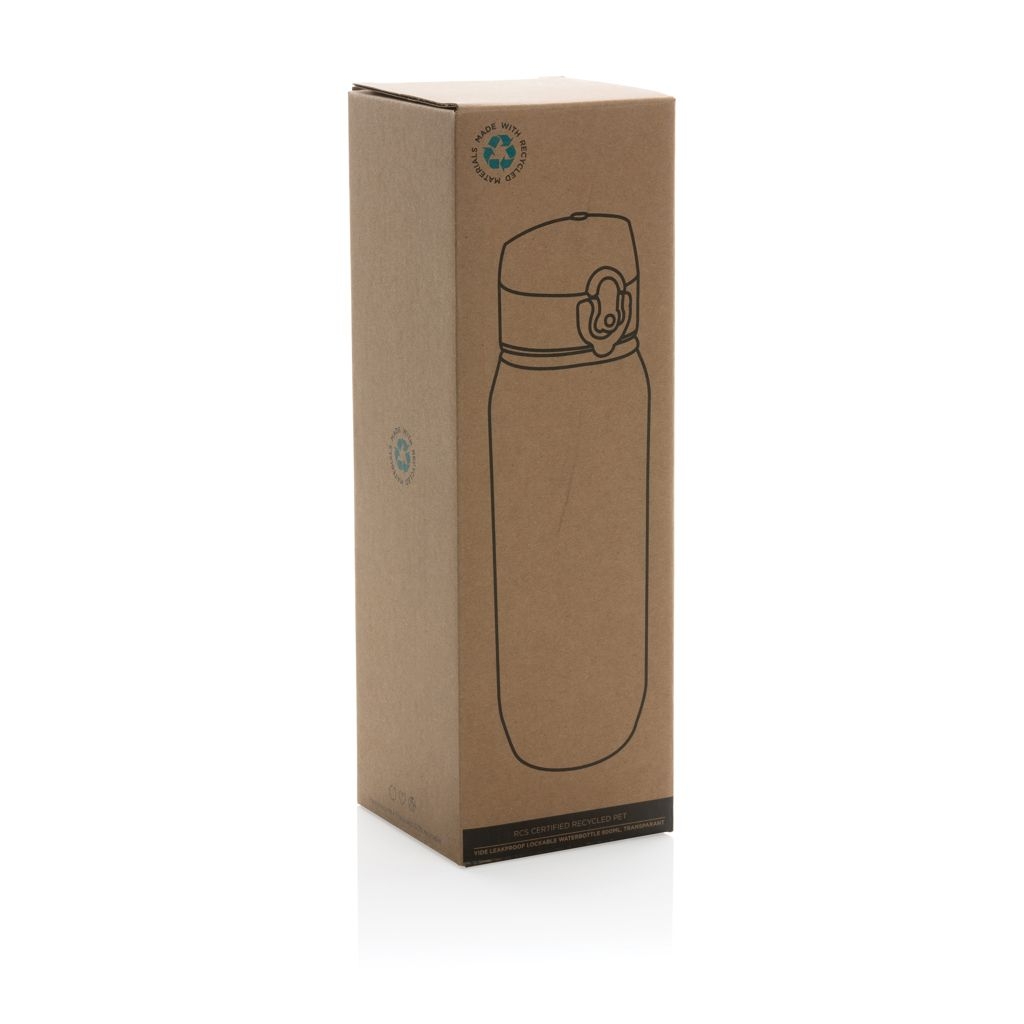 XDP437_02-0Yide verschliessbare Wasserflasche aus RCS rec. PET_ 800ml_ transparent