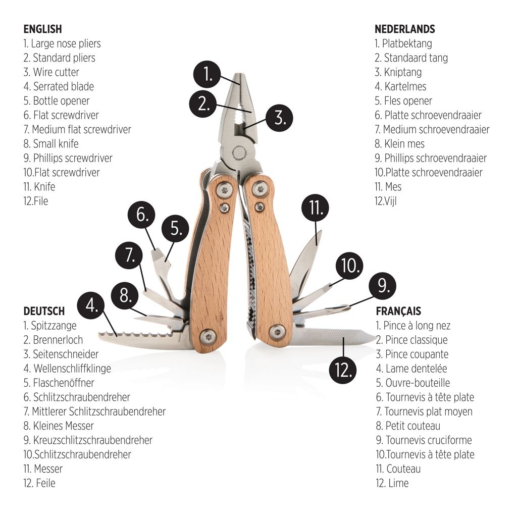XDP221.37-9Holz Mini-Multitool_ braun