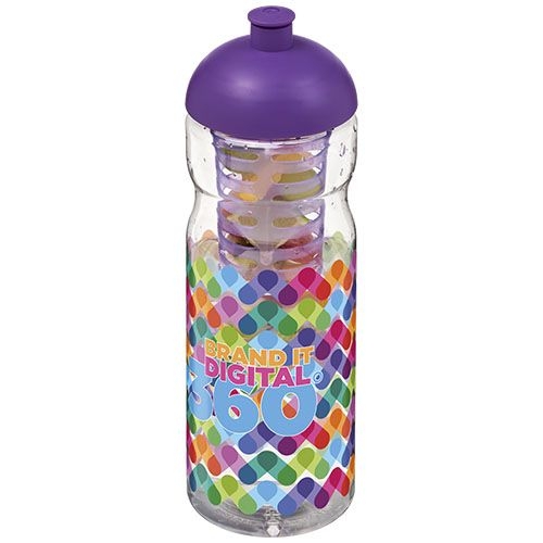 PF210048-8H2O Active® Base 650 ml Sportflasche mit Stuelpdeckel und Infusor_ transparent_lila