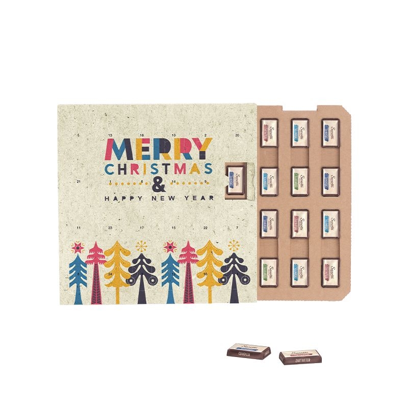 JG20080Taefelchen Adventskalender ECO Sarotti_ Graspapier
