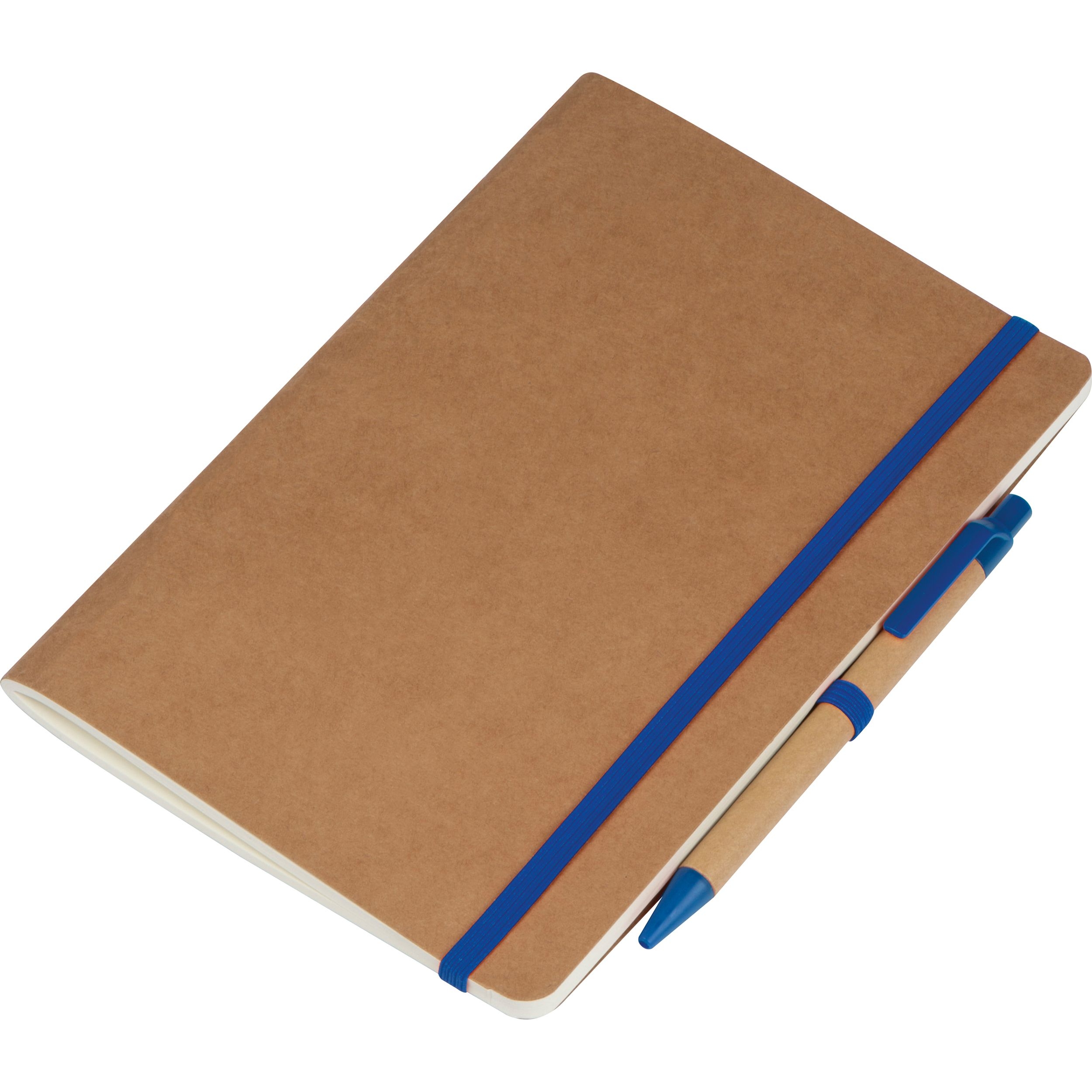 MA23776-04A5 Notizheft mit Kugelschreiber _ blau