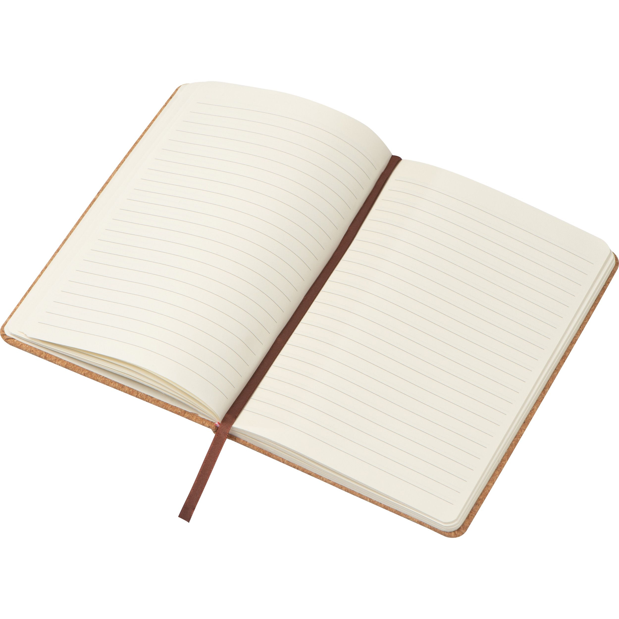 MA20826-13A5 Notizbuch mit Korkeinband und linierten Seiten_ beige