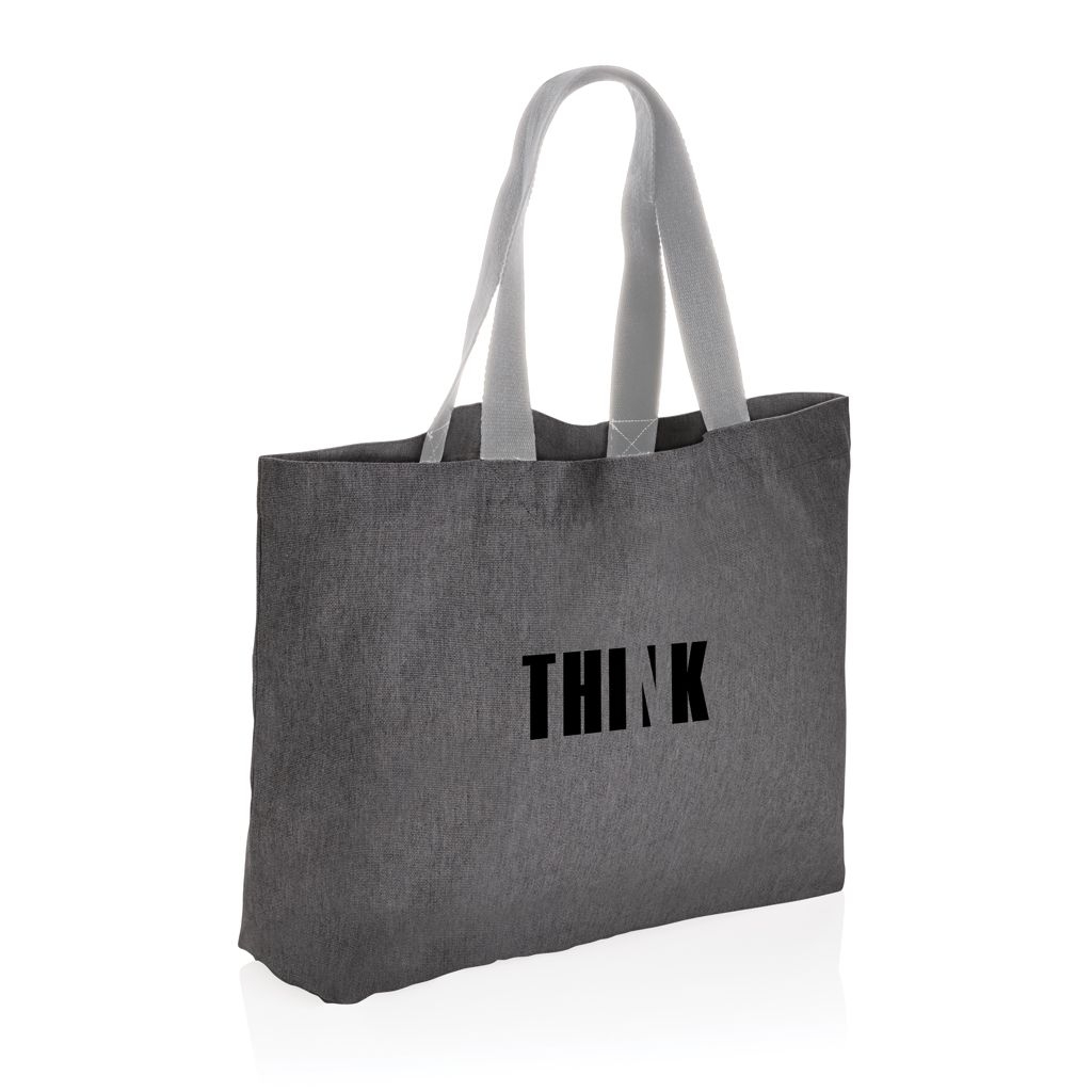 XDP762.95-8Impact Aware™ 240g_m² grosse Tasche aus rCanvas_ ungefaerbt_ anthrazit