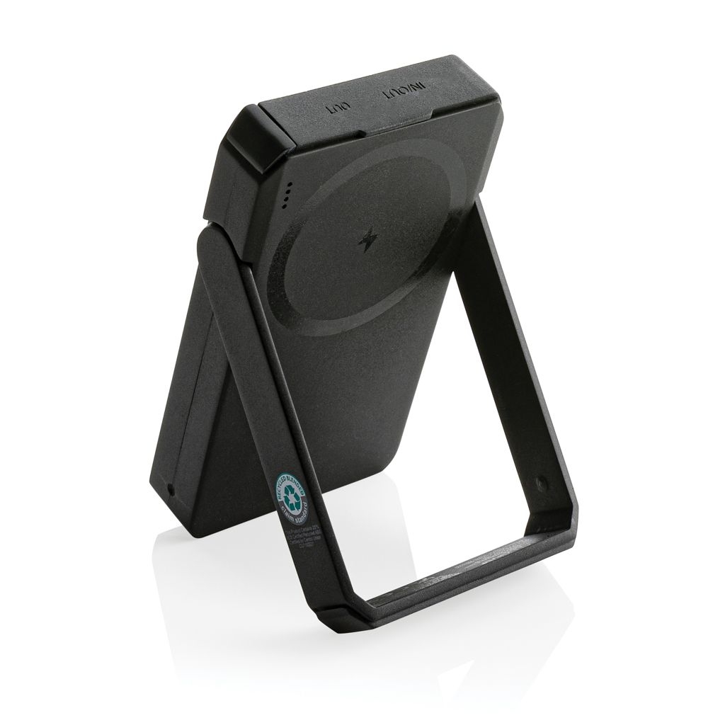 XDP322.36-1Skywave 5000mah Solar Powerbank_ 10W Wireless aus rPlastik_ schwarz