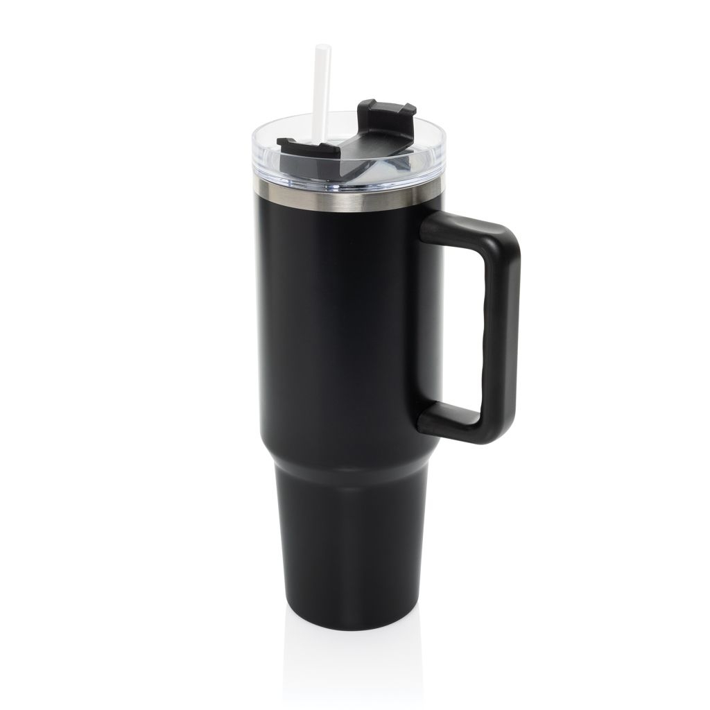 XDP437.33-01Peakflow Becher aus RCS recyceltem Stainless Steel 1200ml_ schwarz