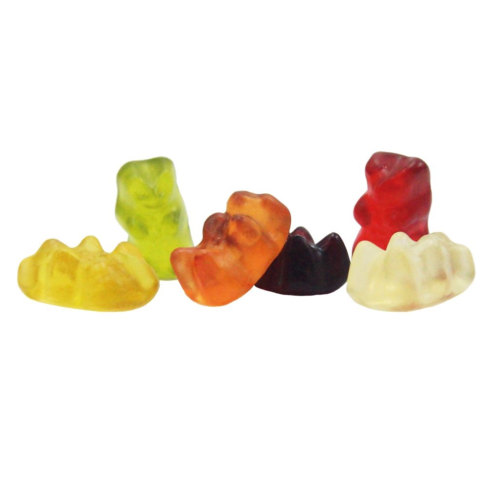 SW0457-2HARIBO Mini Saft-Goldbaeren Werbetuete_HARIBO Mini-Saft-Goldbaeren_ Folie transparent
