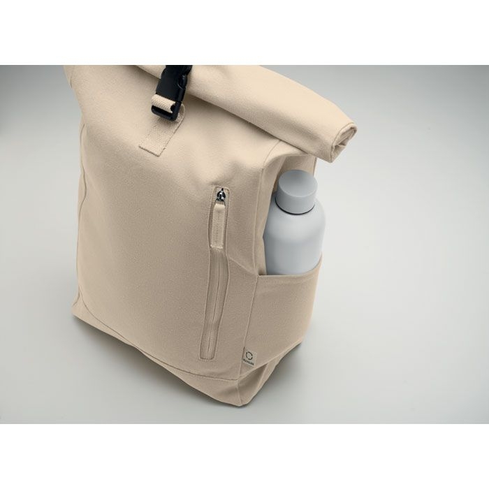MO2552-13Kamet Rolltop-Rucksack 390 g_m²_ beige