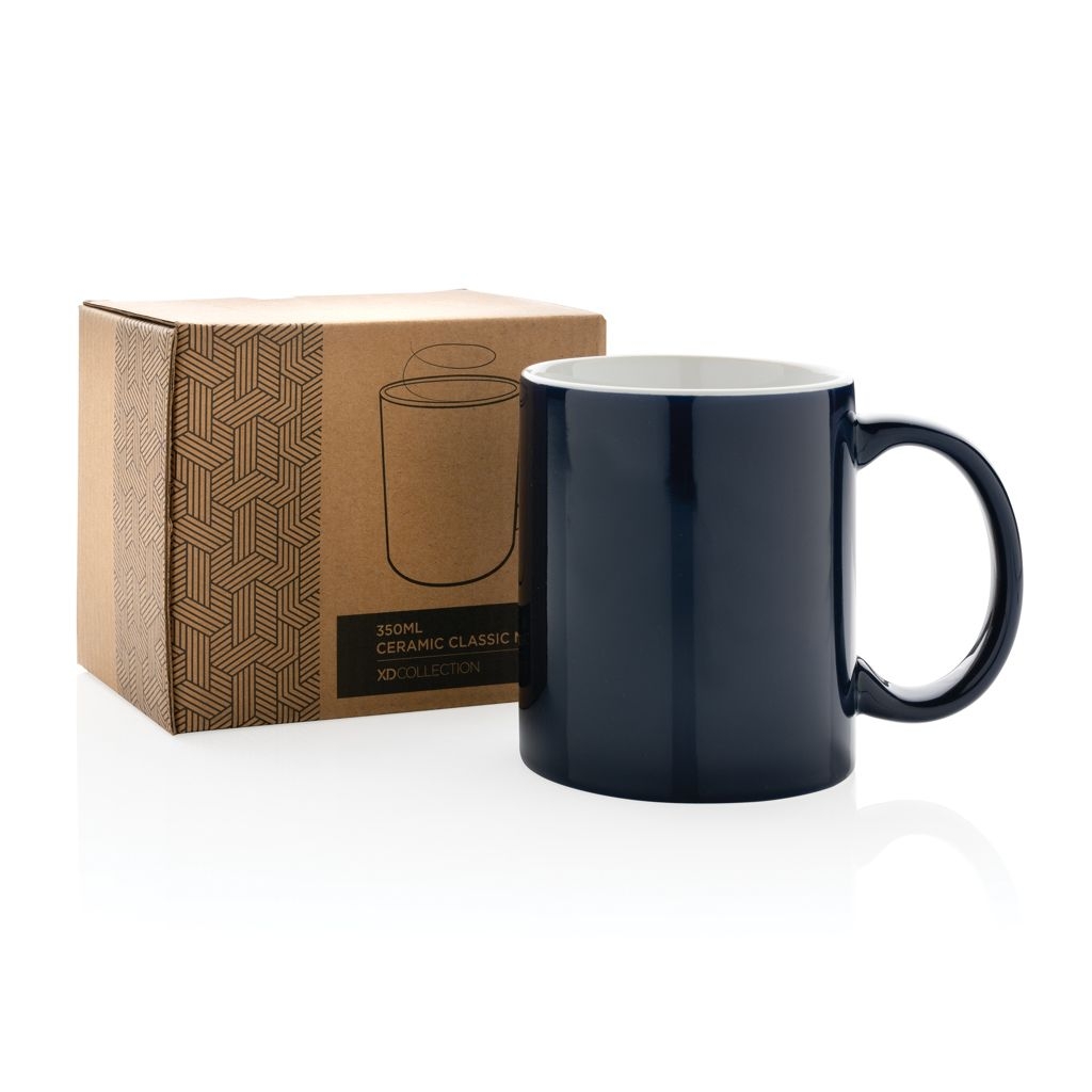 XDP434.01-5Basic Keramiktasse_ 350ml_ navy blau