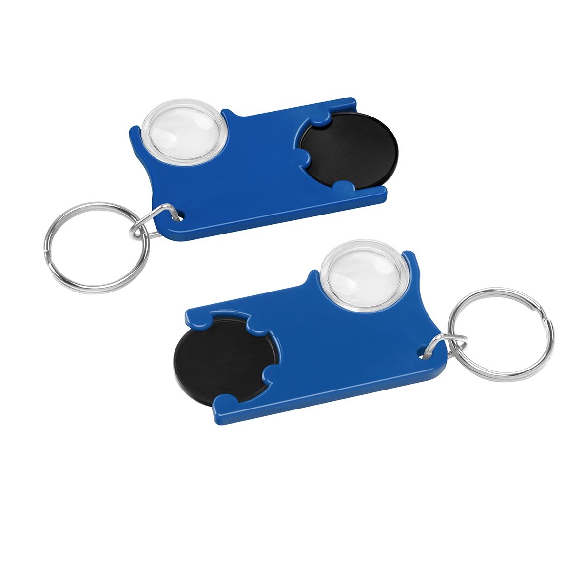 HE8286R-6-3Chiphalter mit 1€-Chip und Lupe_ schwarz_ blau HE8286R-6-3Chiphalter mit 1€-Chip und Lupe_ schwarz_ blau