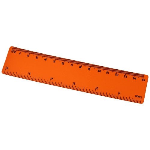 PF210540-4Rothko 15 cm Kunststofflineal_ orange
