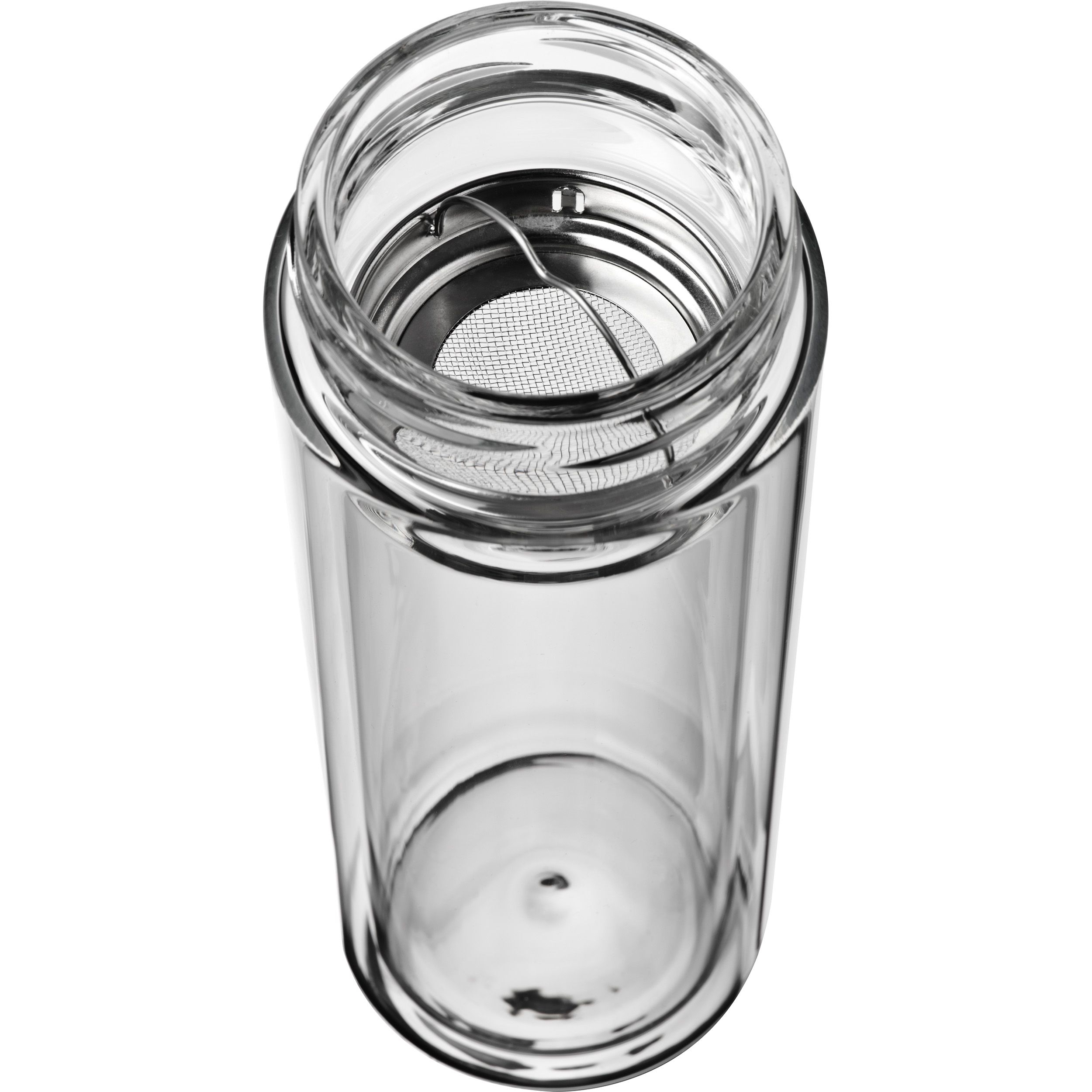 MA62879-66Borosilikat Glasflasche mit Teesieb_ 400 ml_ transparent