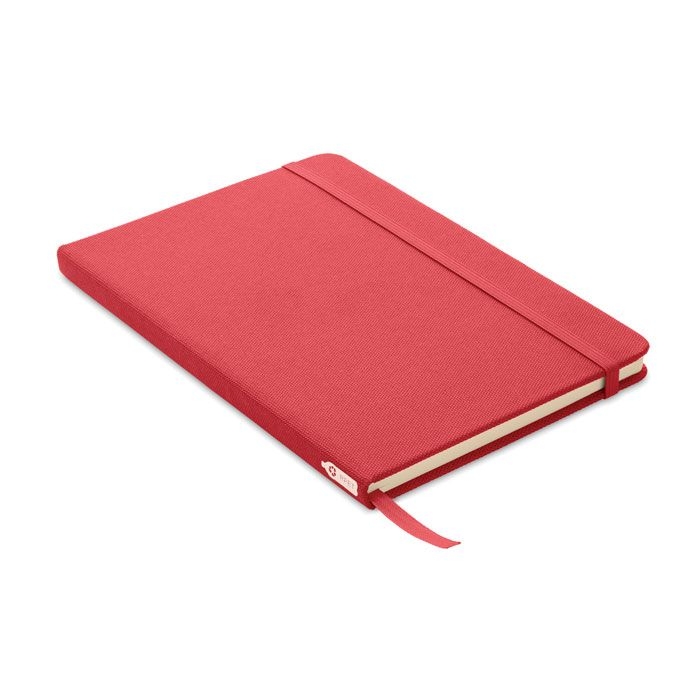 MO9966-05Note Rpet DIN A5 Notizbuch 600D RPET_ Rot MO9966-05Note Rpet DIN A5 Notizbuch 600D RPET_ Rot