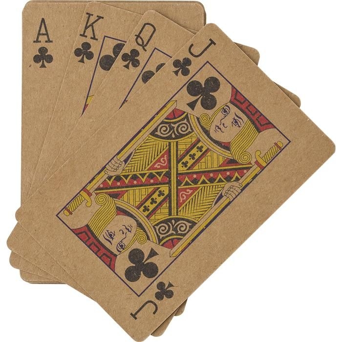 GI710073-11Spielkarten aus recyceltem Papier Andreina_ brown
