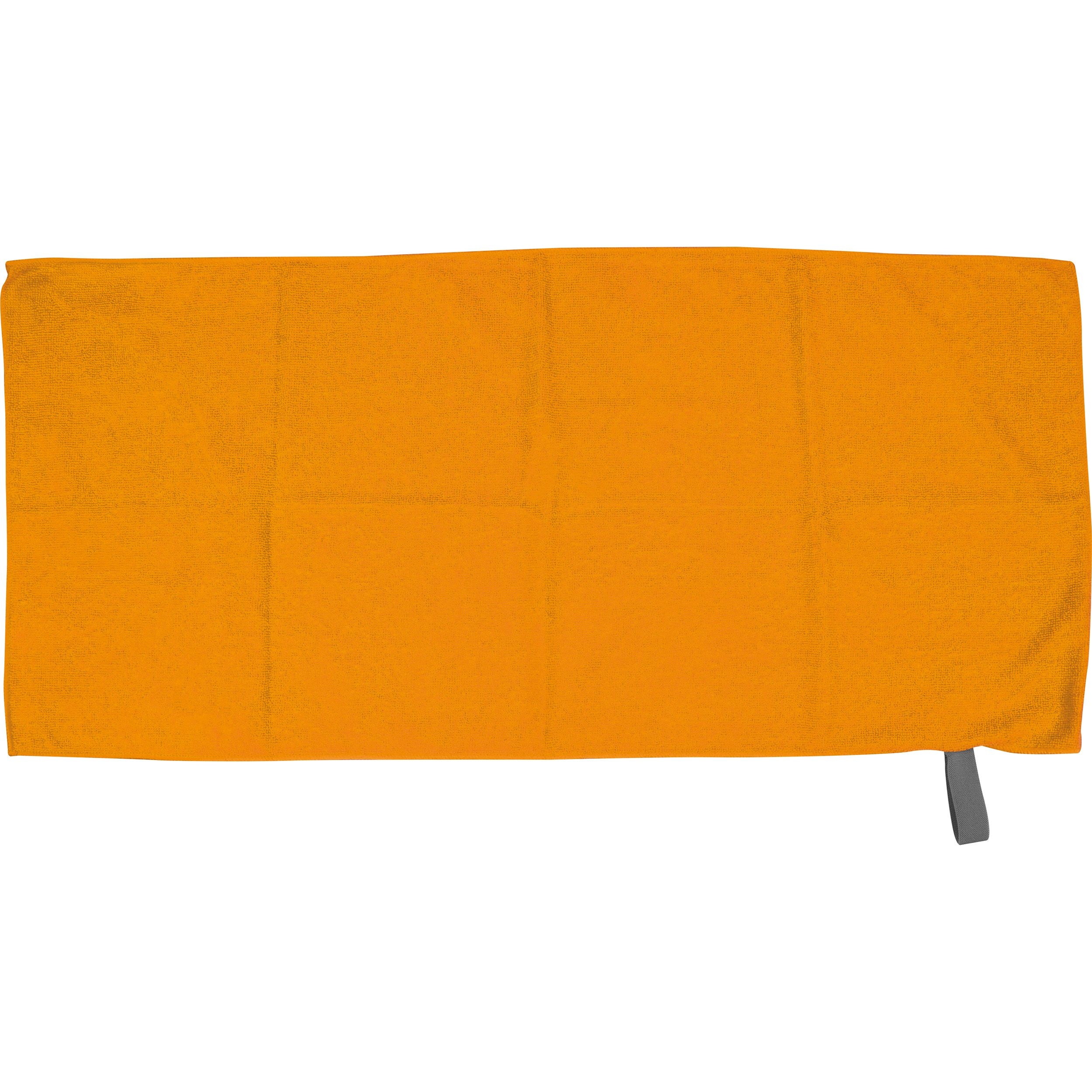 MA74754-10Mikrofaser Handtuch mit Gummiband HUGH_ orange