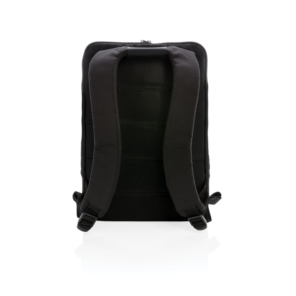 XDP762.37-1Swiss Peak 15_ Anti-Diebstahl RFID _ USB Rucksack_ schwarz