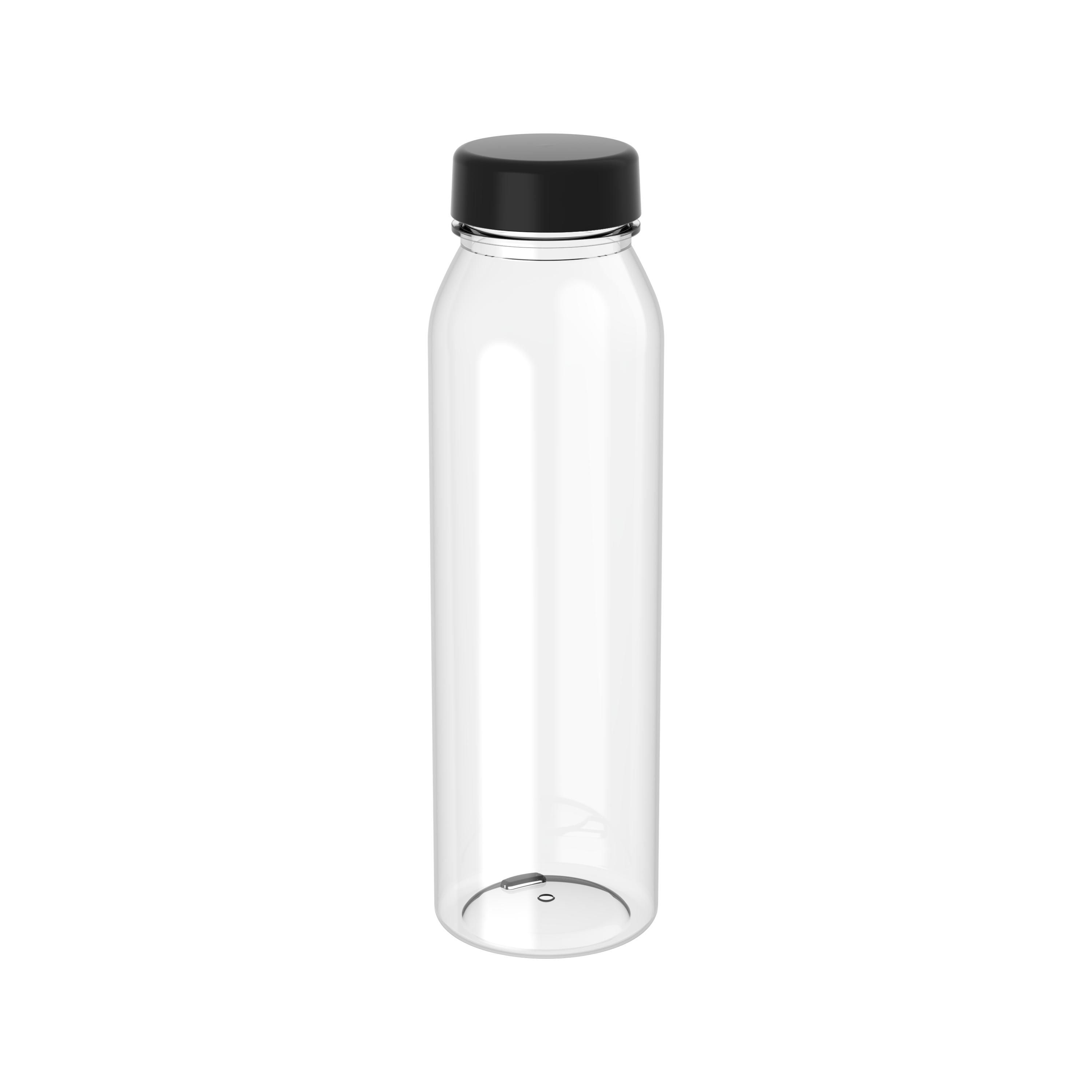 EL02222-1Trinkflasche Active _Refresh_ 650 ml_ RENEW_ transparent_ schwarz