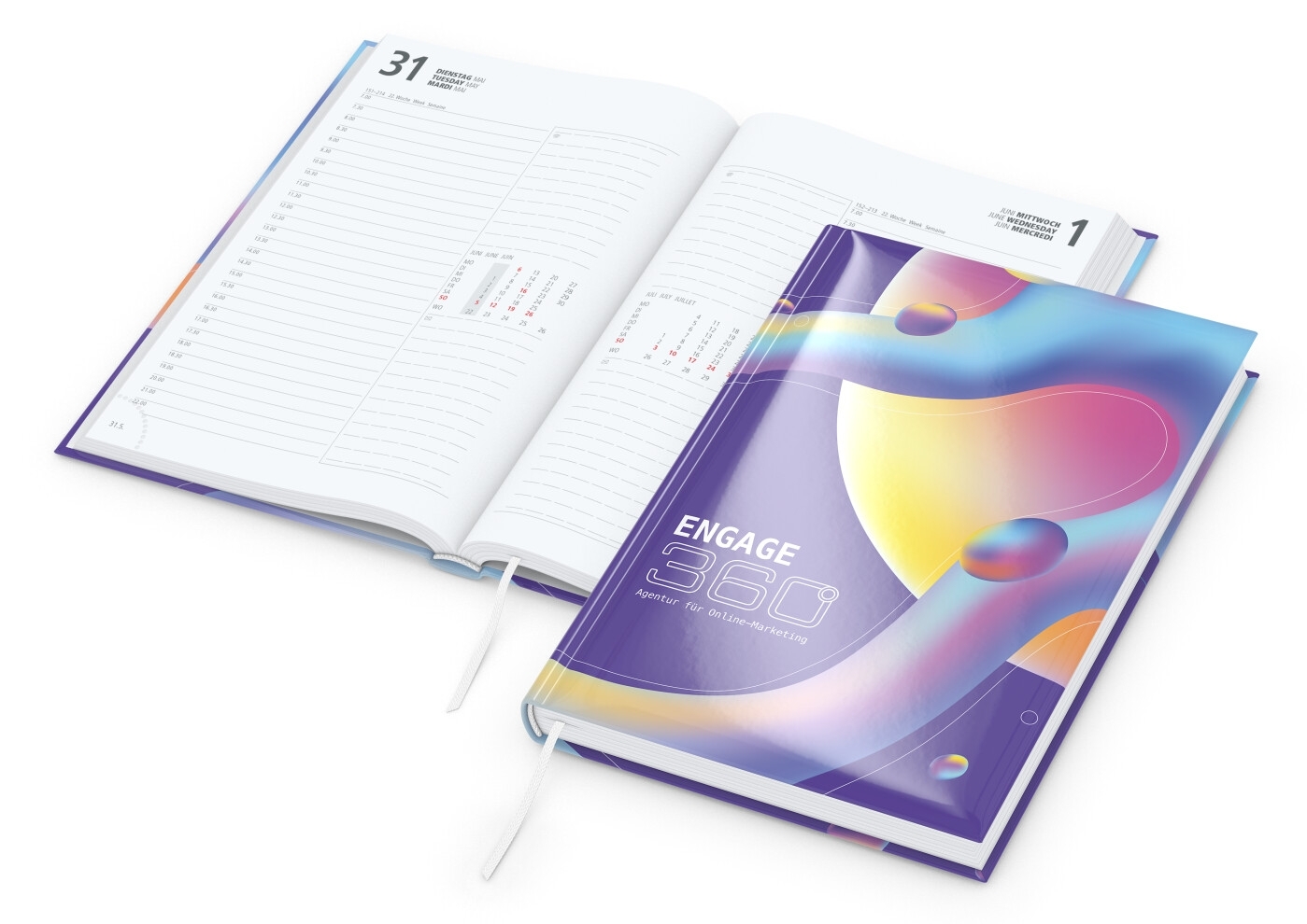 GE0021-GLWerbeartikel Buchkalender Image_ glaenzend