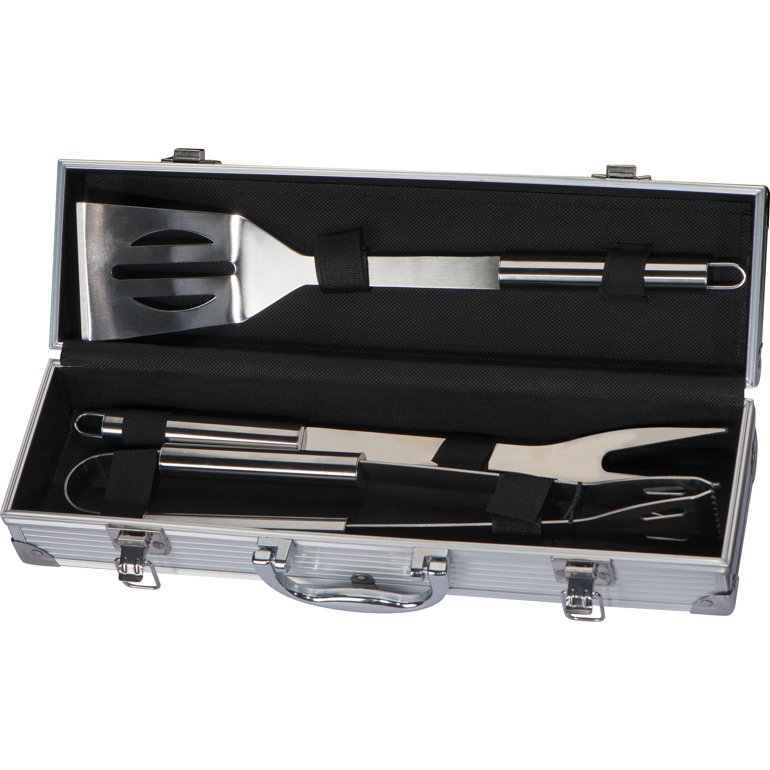 MA80648-07Grillkoffer aus Metall_ silbergrau