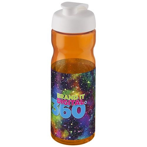 PF210045-31H2O Active® Base 650 ml Sportflasche mit Klappdeckel_ orange_weiss