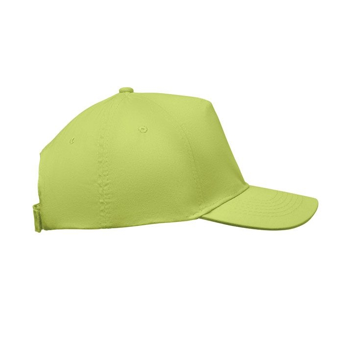 MO2345-48Sunny Baseball Kappe 5 Panels_ limette