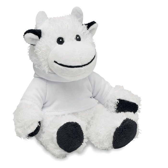 MO6735-06Manny Pluesch-Kuh mit Hoody_ Weiss