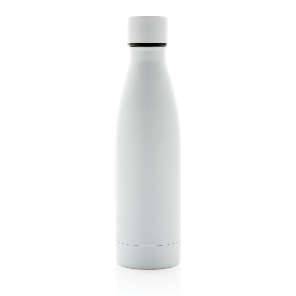 XDP433.27-3RCS recycelte Stainless Steel Solid Vakuum-Flasche_ weiss