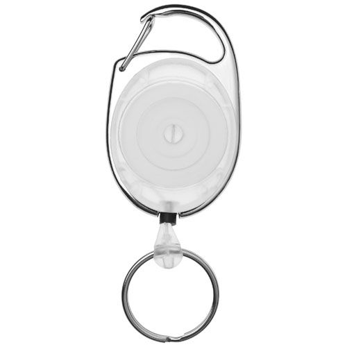 PF102104-1Gerlos Schluesselkette mit Rollerclip_ weiss