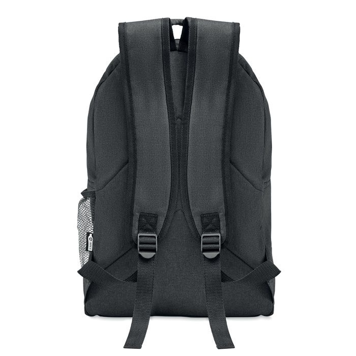 MO6515-03Siena Rucksack 600D RPET_ Schwarz