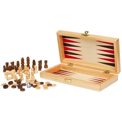 PF104565Mugo 3-in-1 Spieleset aus Holz