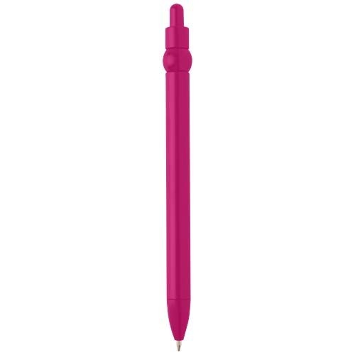 PF107964-5Fidget Kugelschreiber aus recyceltem Kunststoff _schwarze Mine_ magenta